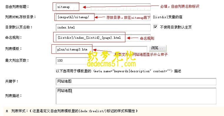 織夢系統(tǒng)如何進(jìn)行html地圖的制作方法（圖解）(圖3)