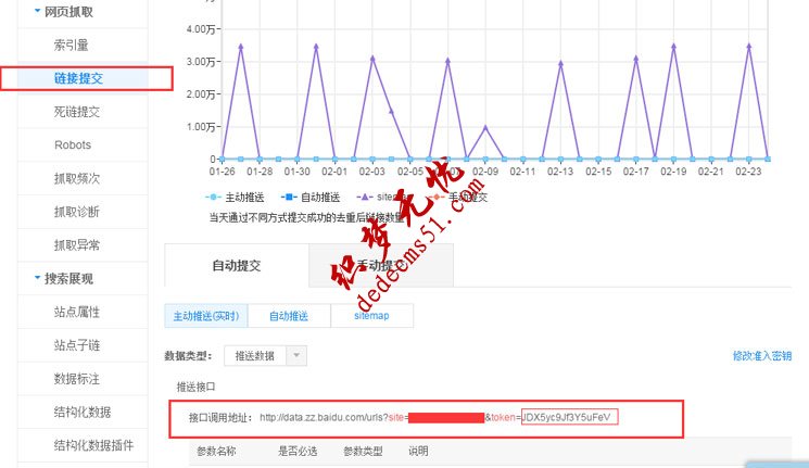 織夢實現(xiàn)鏈接提交給百度 主動推送的實例操作(圖1)