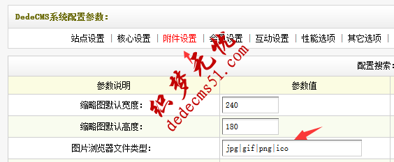 織夢無法上傳ico圖標(biāo)格式文件的解決方法