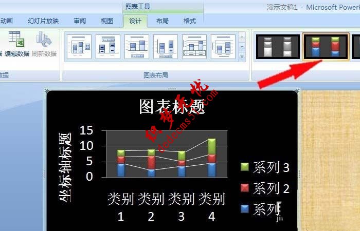 PPT如何設(shè)計獨特的柱形圖表(圖4)