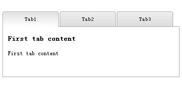簡(jiǎn)單的jquery tab選項(xiàng)卡切換代碼樣式