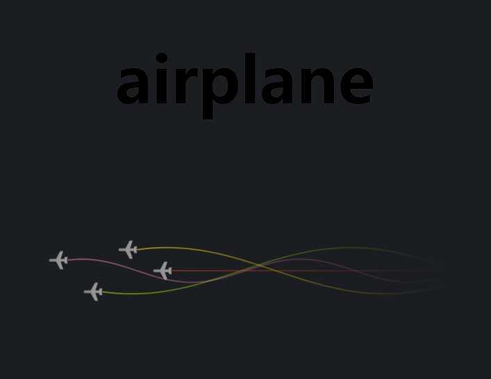 html5 canvas帶線條飛機(jī)背景動(dòng)畫(huà)特效(圖1)