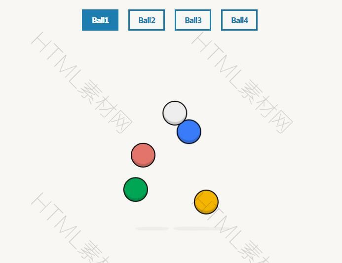 4種純CSS3小球物理運(yùn)動(dòng)動(dòng)特效(圖1)