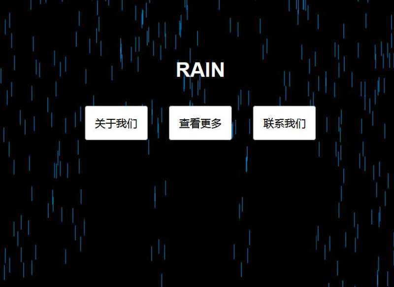 透明的下雨滴背景動效(圖1)