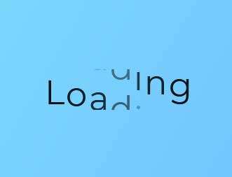 css3拆分loading文字加載動(dòng)效(圖1)