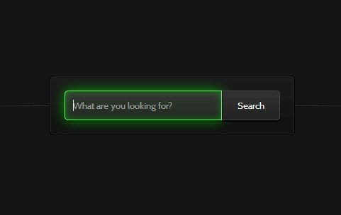 超酷CSS3發(fā)光的搜索框表單提交(圖1)