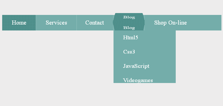 css3 3d翻轉導航菜單鼠標懸停菜單3D翻轉動畫效果代碼(圖1)