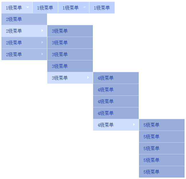 jquery.superfish.js導(dǎo)航菜單插件制作網(wǎng)頁無限級下拉菜單代碼(圖1)