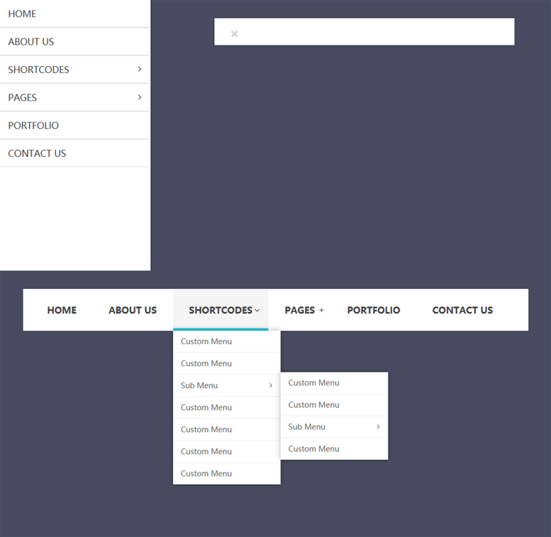 jQuery Bootstrap簡潔的響應(yīng)式導(dǎo)航下拉菜單代碼(圖1)