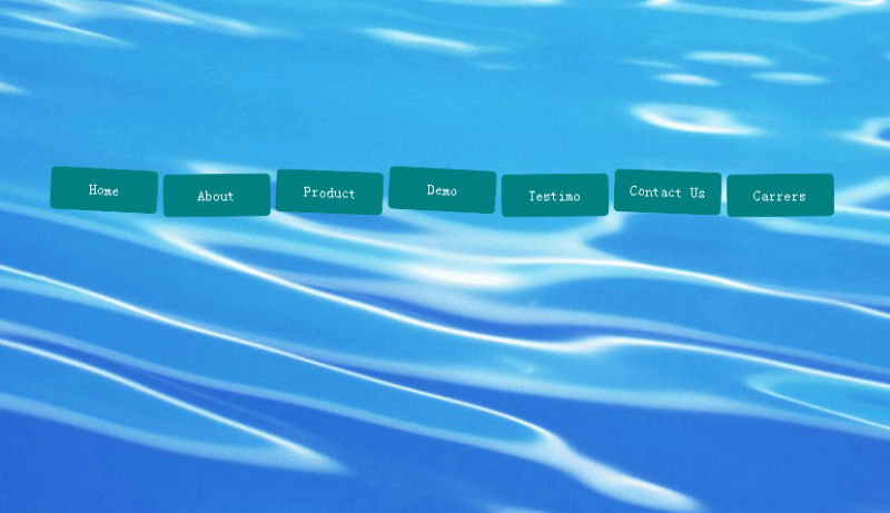 html5文字按鈕導(dǎo)航波浪動(dòng)畫(huà)特效(圖1)
