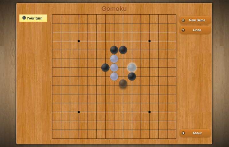 html5網(wǎng)頁手機五子棋游戲源碼下載(圖1)