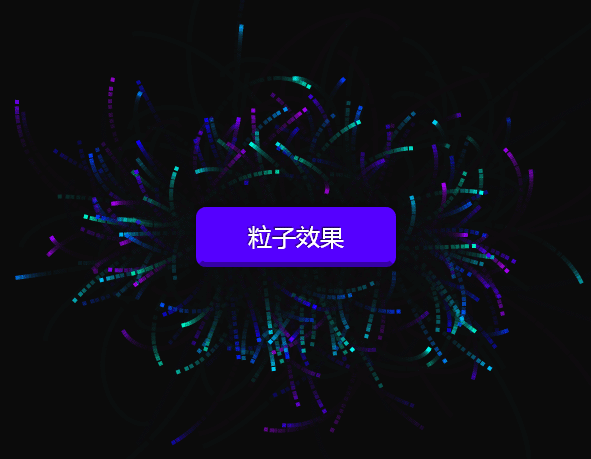 html5 canvas酷炫的按鈕粒子動畫特效(圖1)