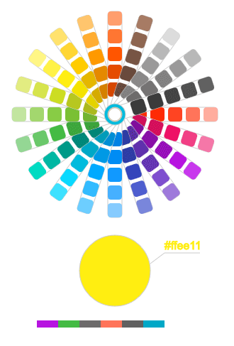 html5 svg交互式圓形色板顏色拾取器(圖1)