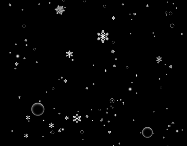 html5 canvas新年下雪背景動(dòng)畫特效(圖1)