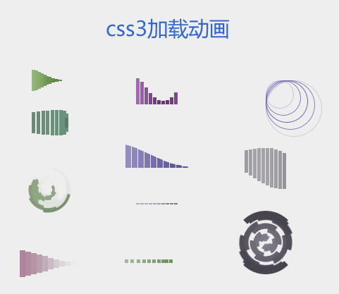 純css3波浪加載loading圖標(biāo)動(dòng)畫特效(圖1)