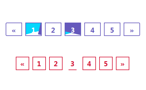 純css3懸停分頁動(dòng)畫特效(圖1)