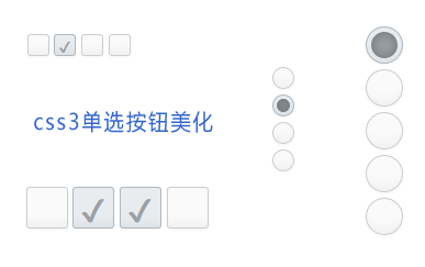 css3簡(jiǎn)單的單選和復(fù)選按鈕美化代碼(圖1)